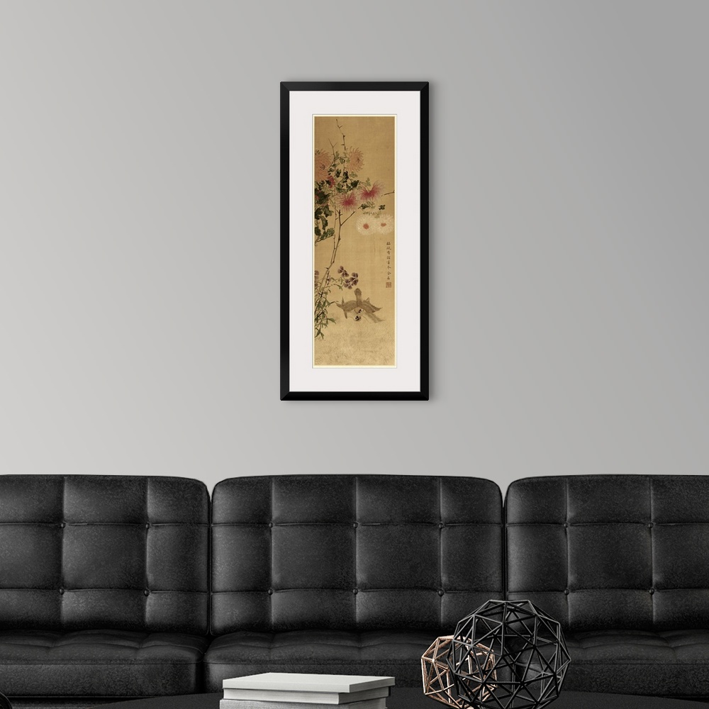 A modern room featuring Oriental Silk IV