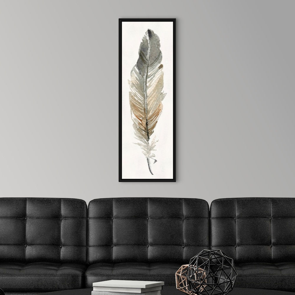 A modern room featuring Neutral Feather I