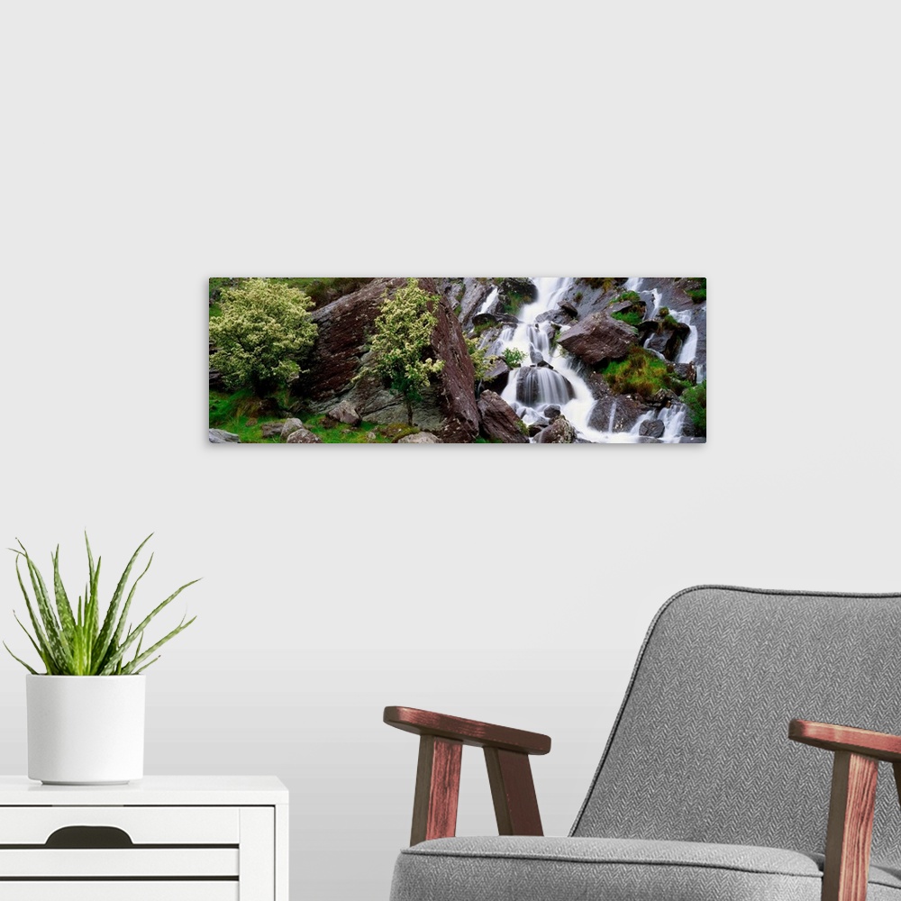 A modern room featuring Inchquinn Waterfall, Beara Peninsula, County Kerry, Ireland