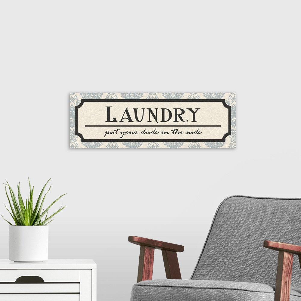 A modern room featuring Laundry Suds - mini