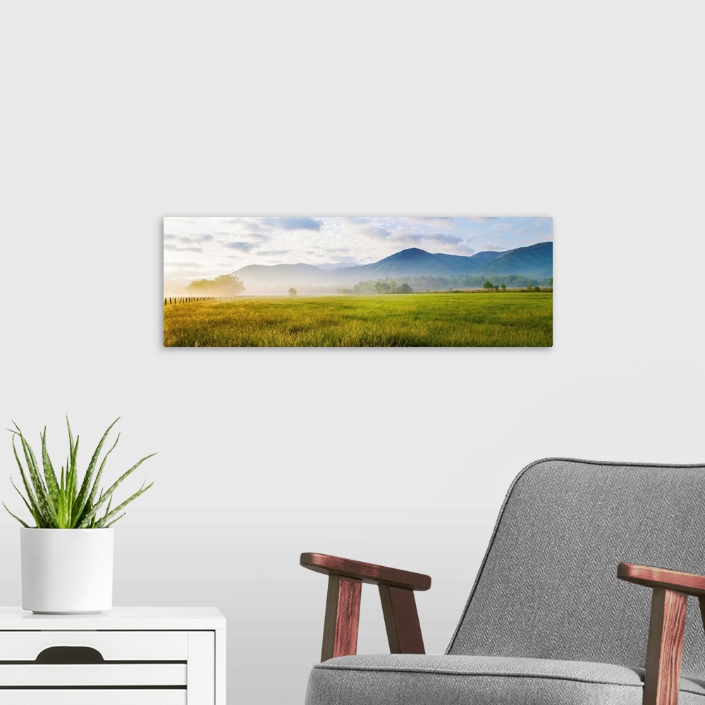 A modern room featuring Great Smoky Mountains National Park, Blount County, Tennessee