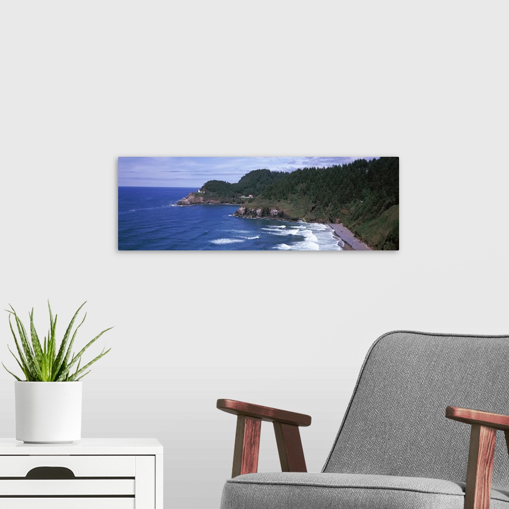 A modern room featuring Lighthouse on the coast Heceta Head Lighthouse Heceta Head Lane County Oregon