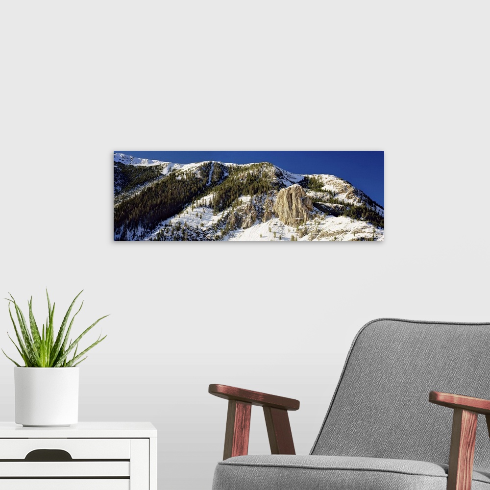 A modern room featuring Mammoth Rock, Mammoth Lakes, Mono County, California