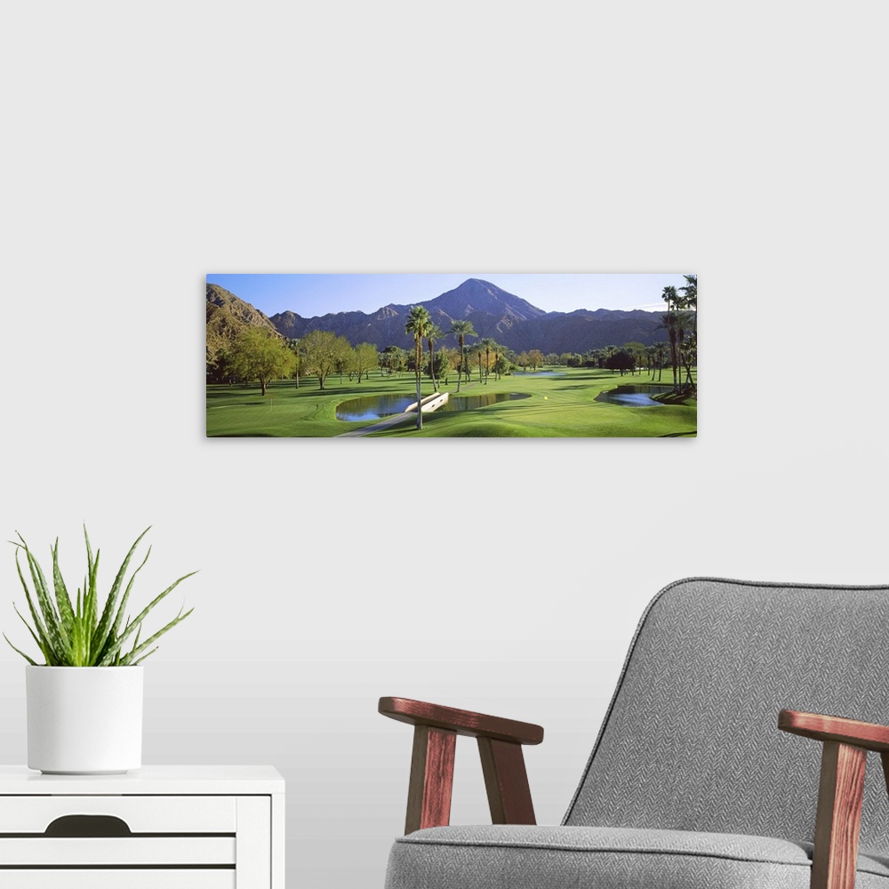 A modern room featuring Trees in a golf course, El Dorado Country Club, California