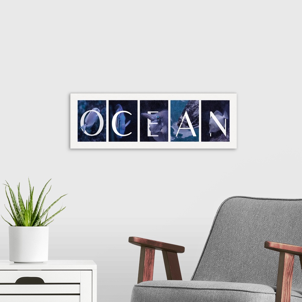 A modern room featuring Ocean