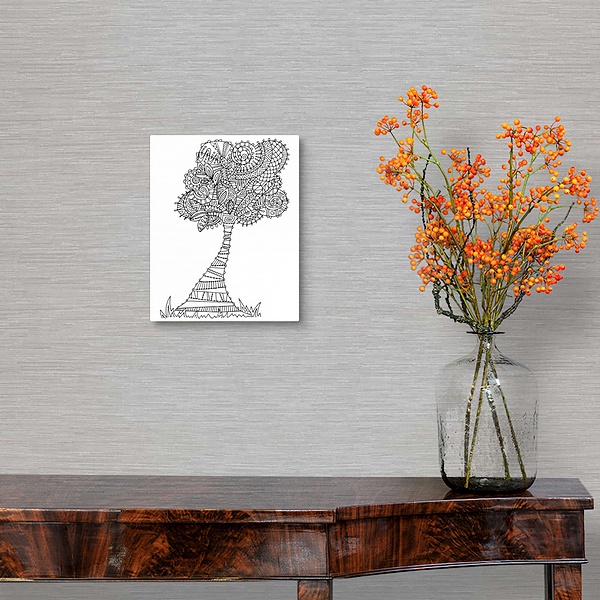 A traditional room featuring Color Me - Tree