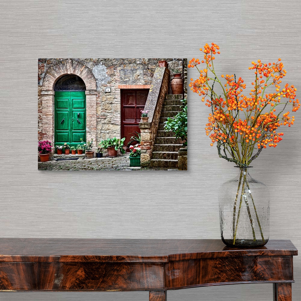 Tuscan village, Tuscany, Italy Wall Art, Canvas Prints, Framed Prints ...