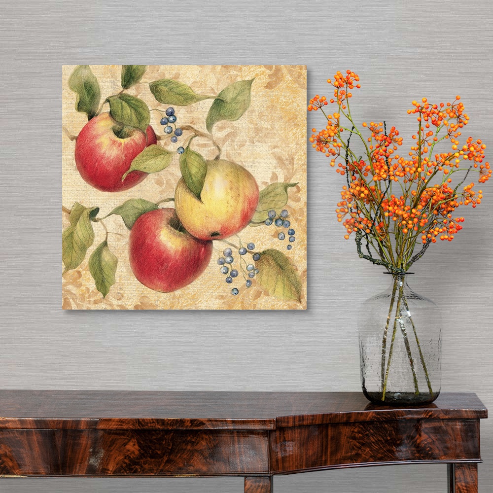 Apples Wall Art, Canvas Prints, Framed Prints, Wall Peels | Great Big ...