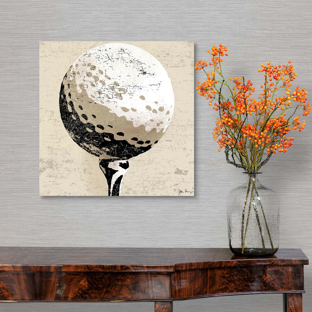 Vintage Golfball Wall Art, Canvas Prints, Framed Prints, Wall Peels ...