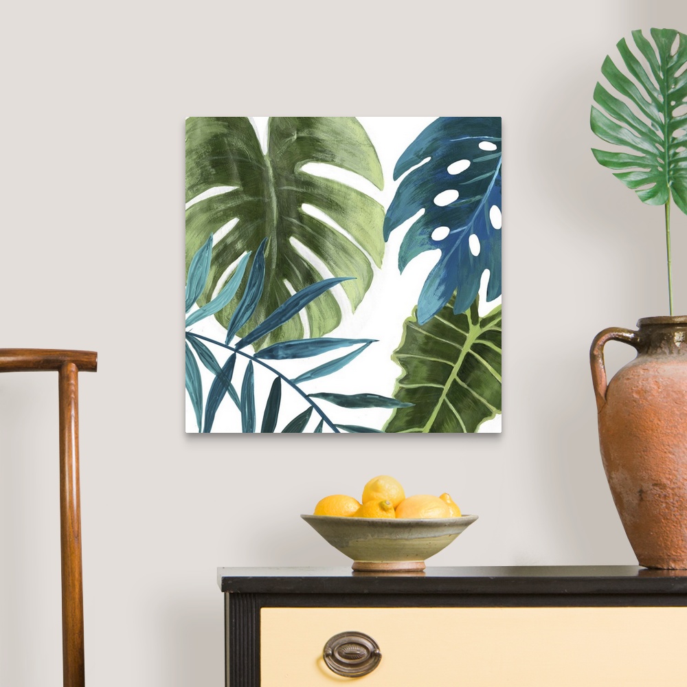 Tropical Leaves I Wall Art, Canvas Prints, Framed Prints, Wall Peels ...