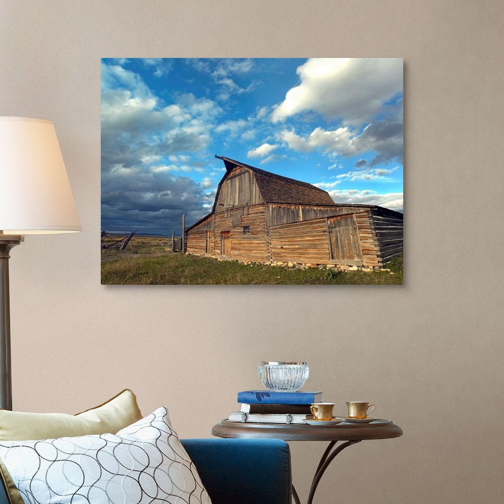 Mormon Row Barn, Grand Teton National Park, Wyoming Wall Art, Canvas ...