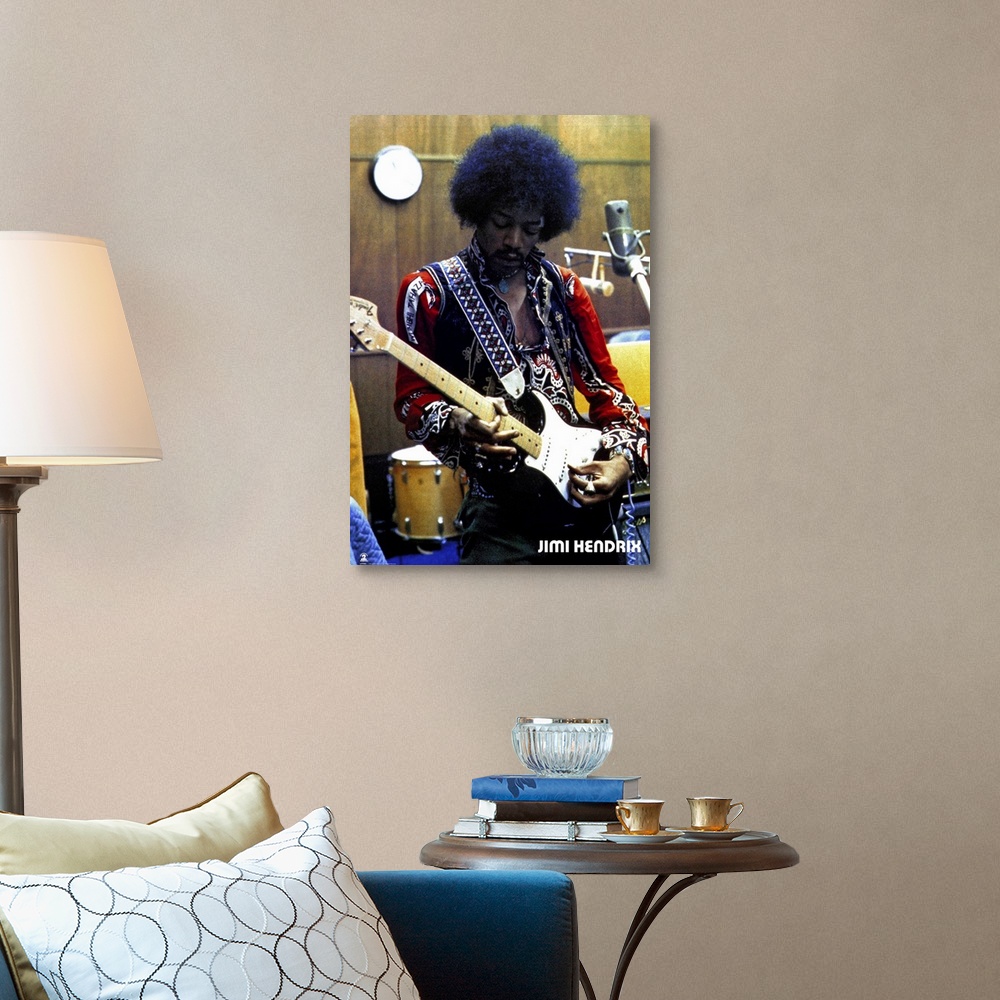 Jimi Hendrix (1973) Wall Art, Canvas Prints, Framed Prints, Wall Peels ...