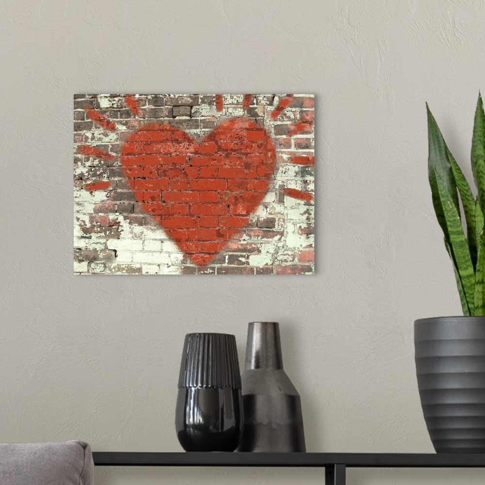 Heart Wall Art, Canvas Prints, Framed Prints, Wall Peels