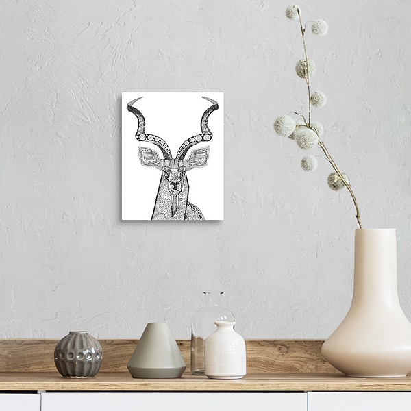 A farmhouse room featuring Antelope