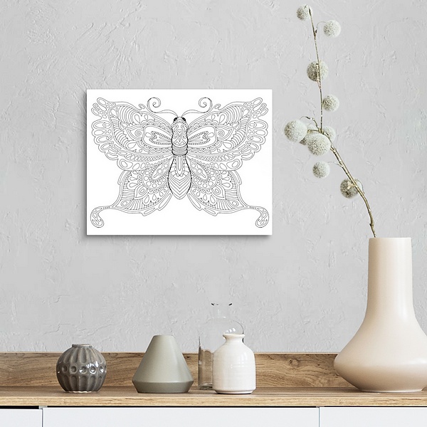 A farmhouse room featuring Winged Things 8