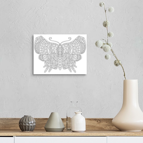 A farmhouse room featuring Winged Things 33