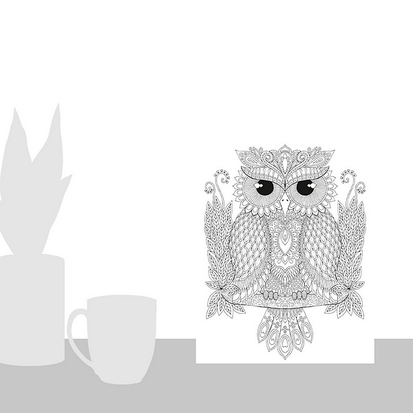 A scale-illustration room featuring Night Owls 1