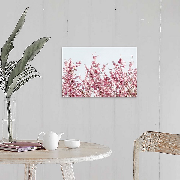 A farmhouse room featuring Japan Rising Sun Collection - Pink Sakura Tree