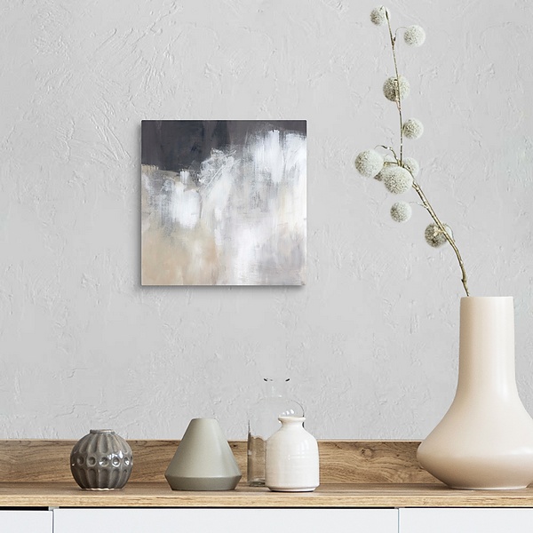 A farmhouse room featuring Neutral Abstract II