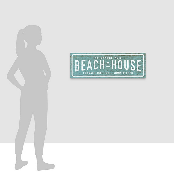 A scale-illustration room featuring Beach House