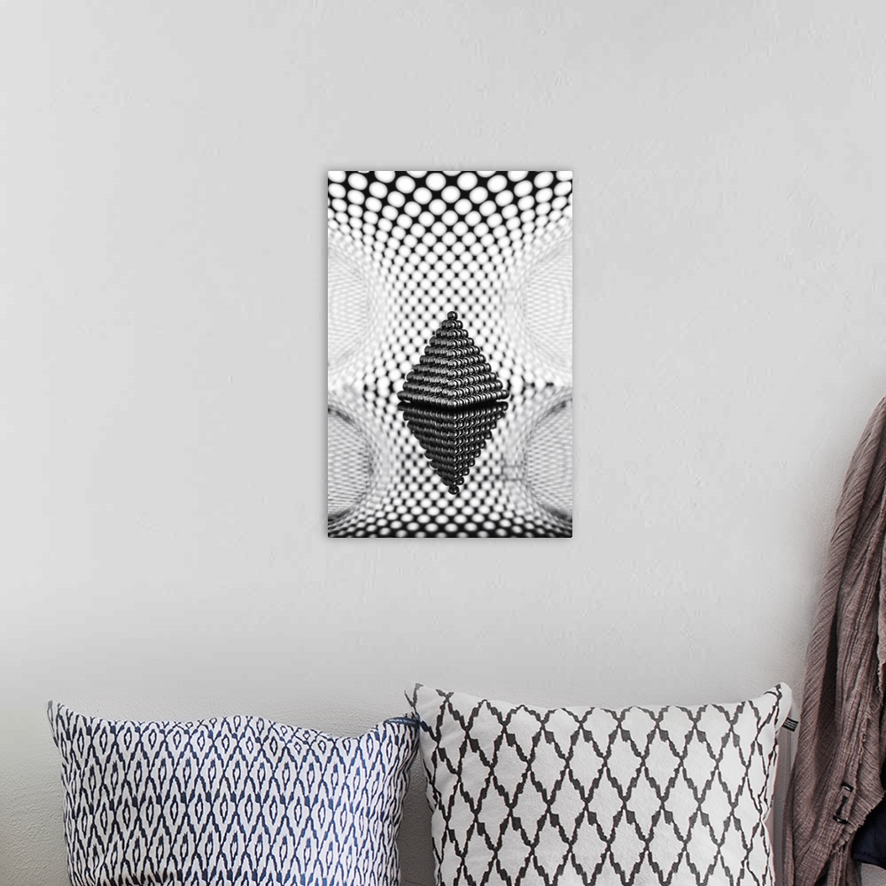 A bohemian room featuring Abstract Geometry