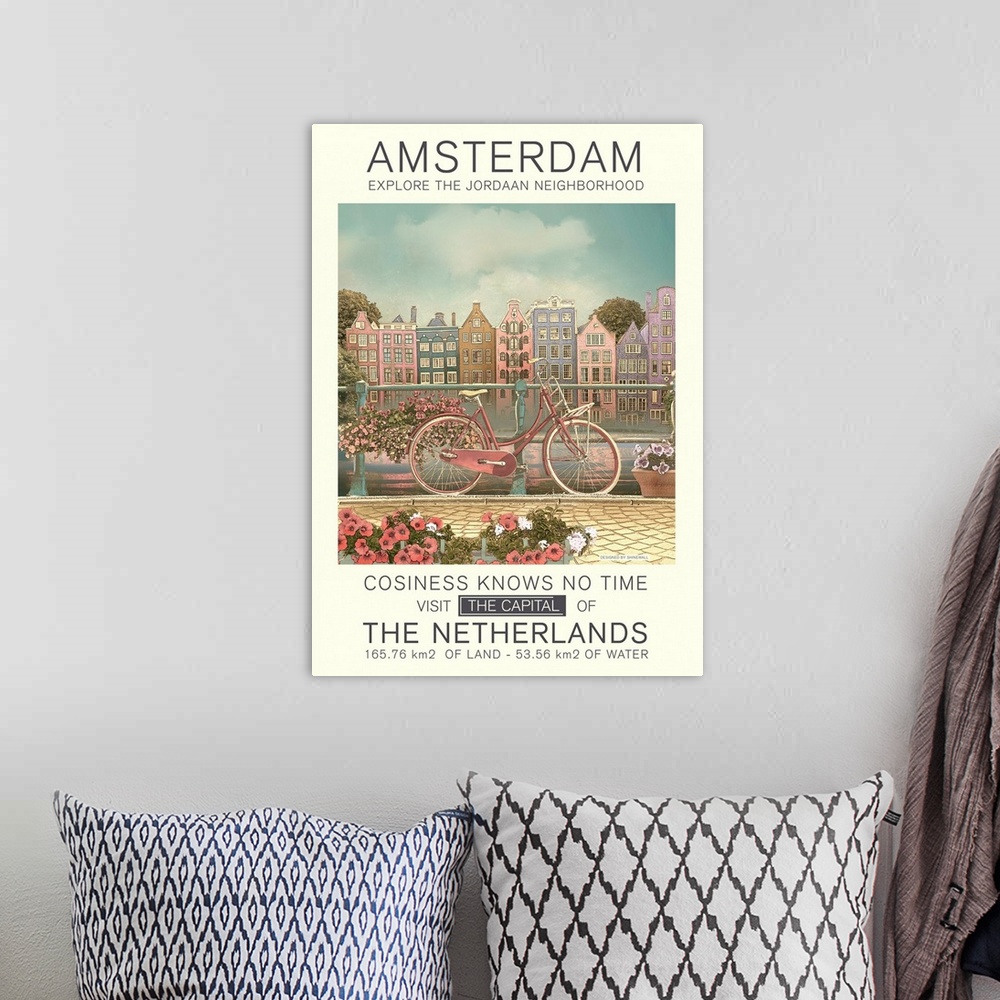 A bohemian room featuring Amsterdam