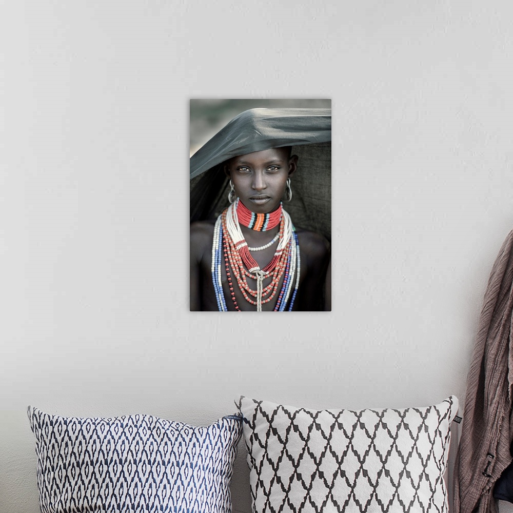 A bohemian room featuring Arbore Tribes Girl