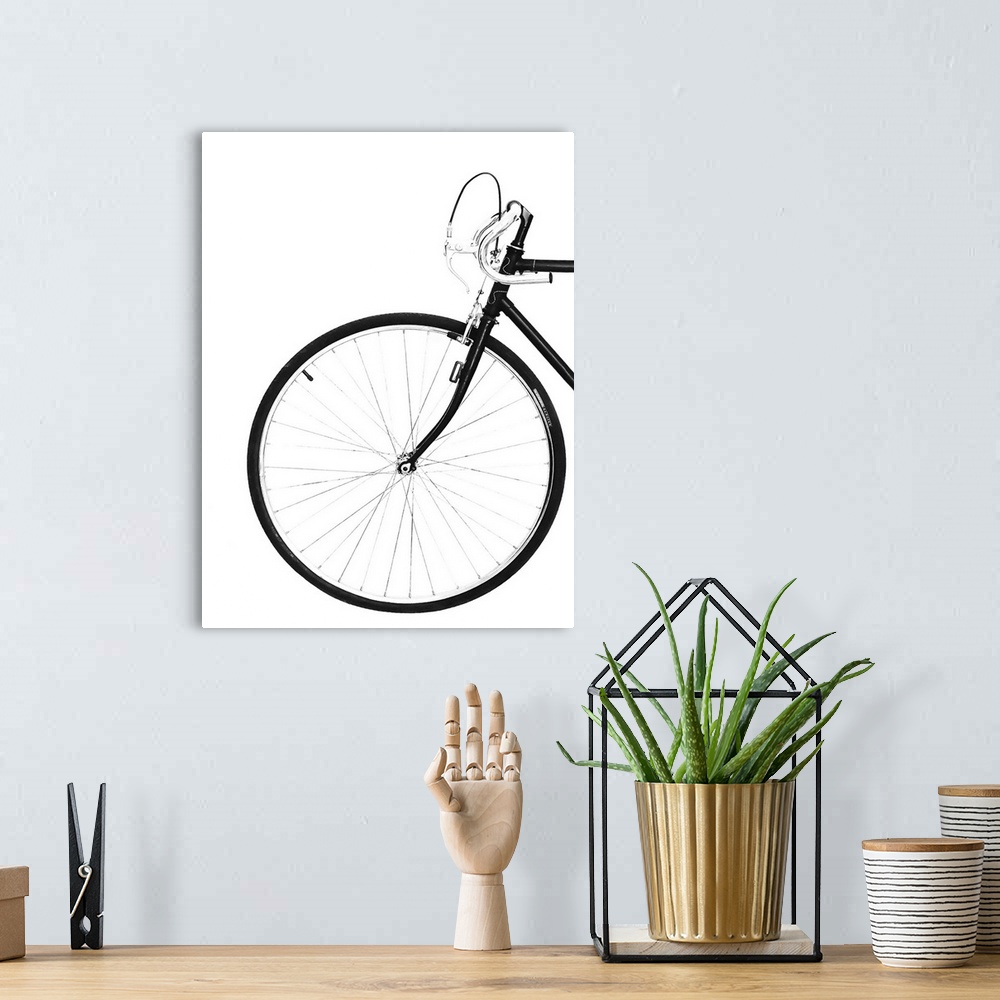 A bohemian room featuring Bicycle