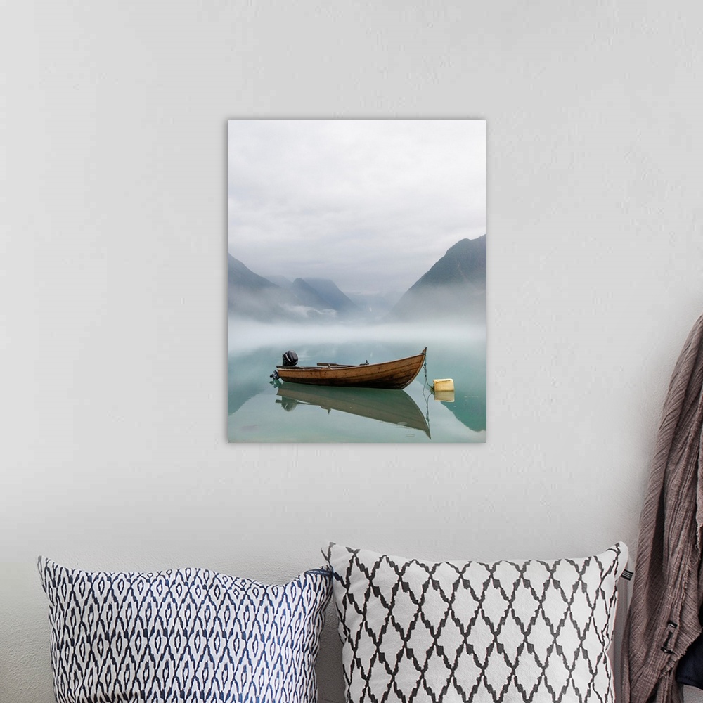 A bohemian room featuring Boat