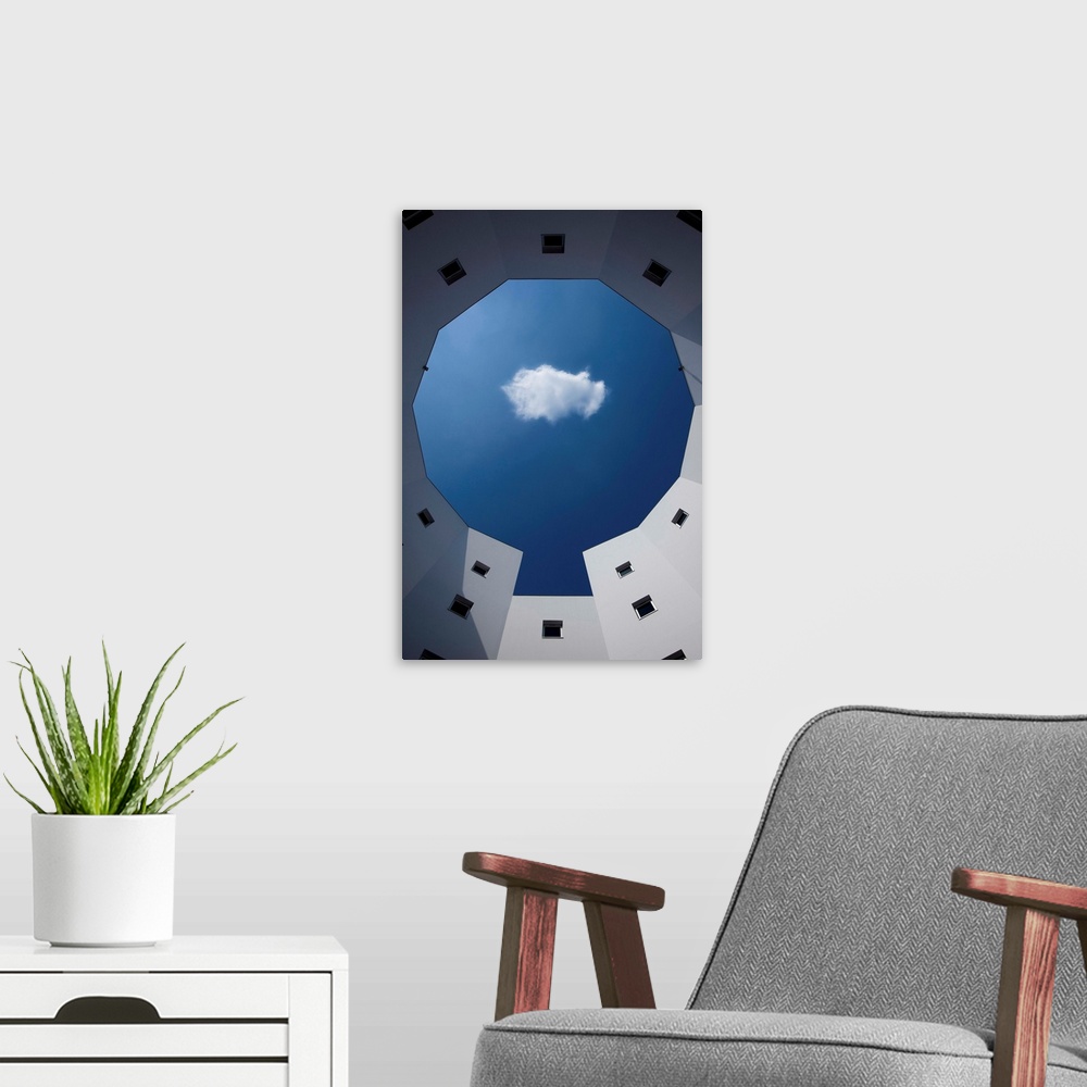 A modern room featuring Cloud