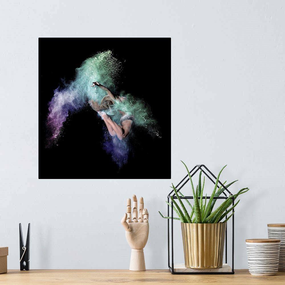 A bohemian room featuring Cosmic Dancer