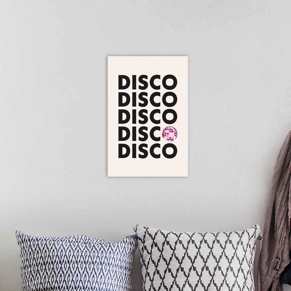 A bohemian room featuring Disco