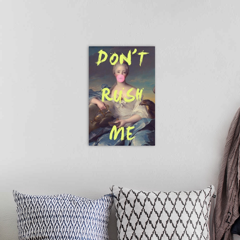 A bohemian room featuring Don't Rush Me
