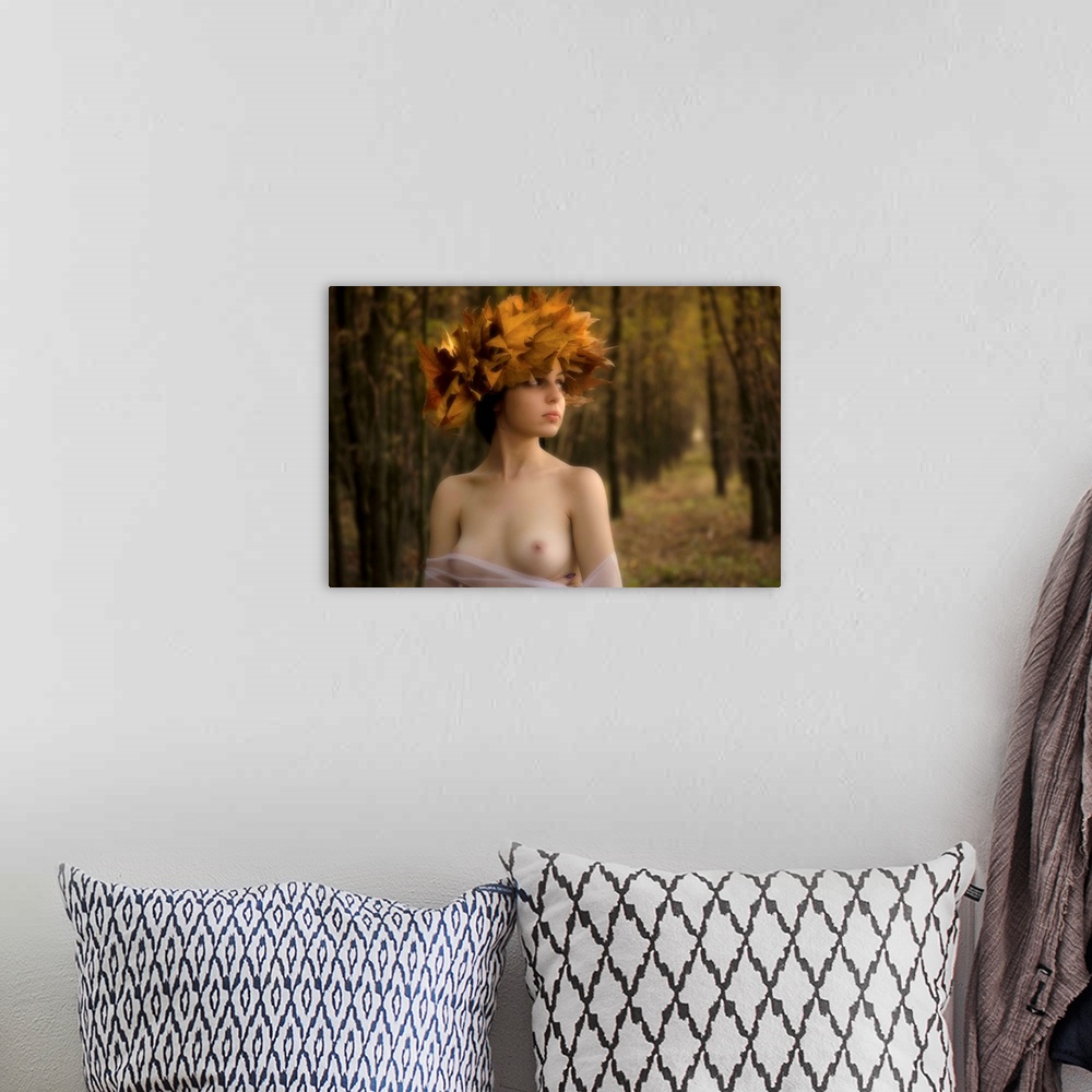 A bohemian room featuring Forrest Nymph
