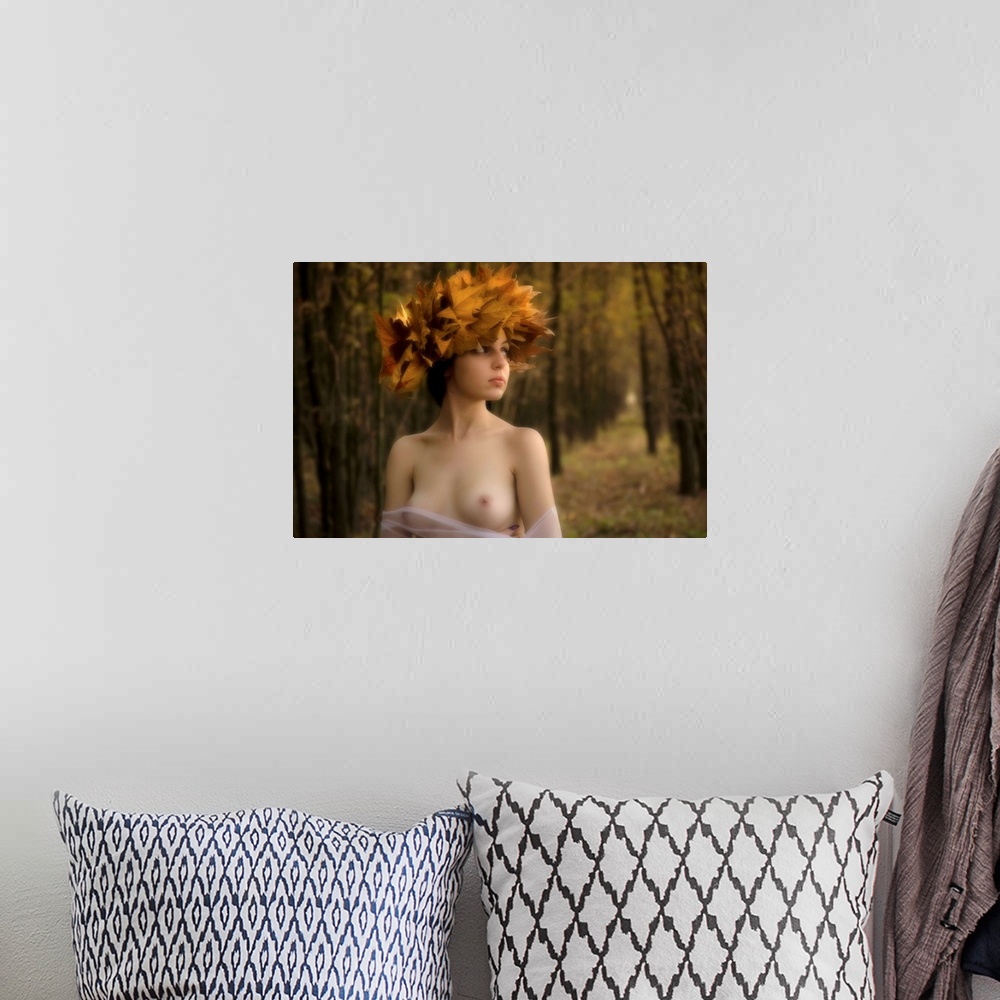 A bohemian room featuring Forrest Nymph