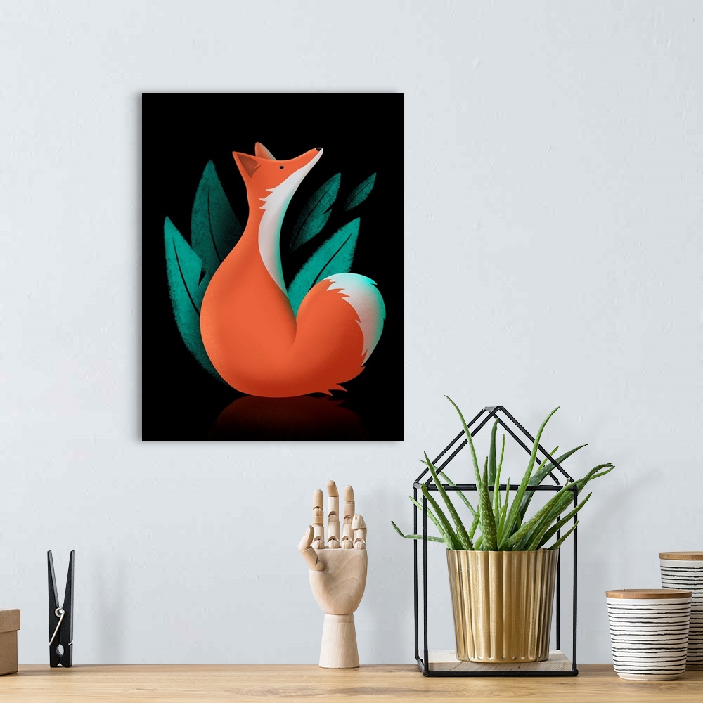 A bohemian room featuring Foxy Trot