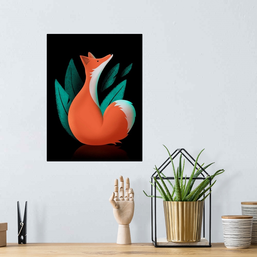 A bohemian room featuring Foxy Trot