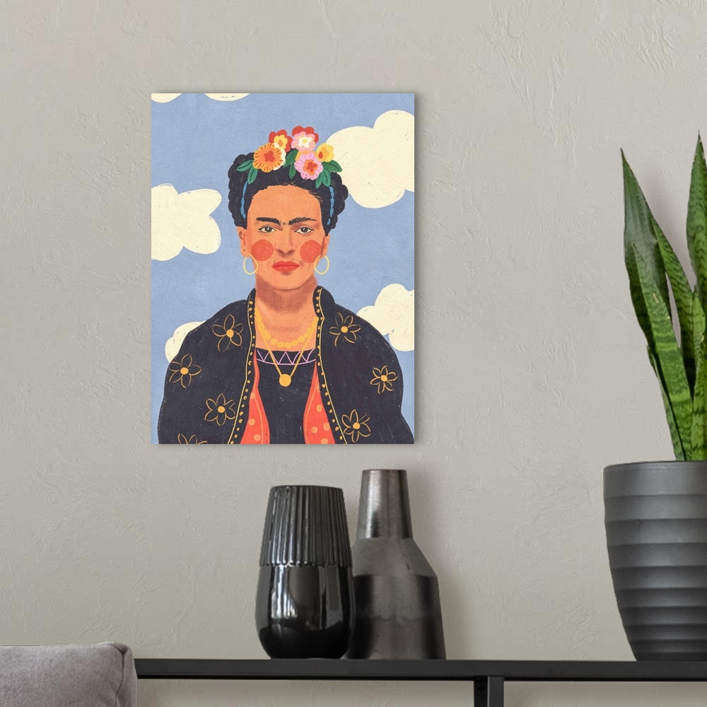 A modern room featuring Frida 2