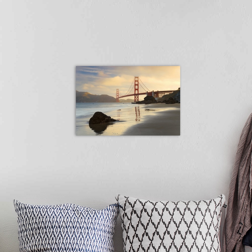 A bohemian room featuring Golden Gate Morning
