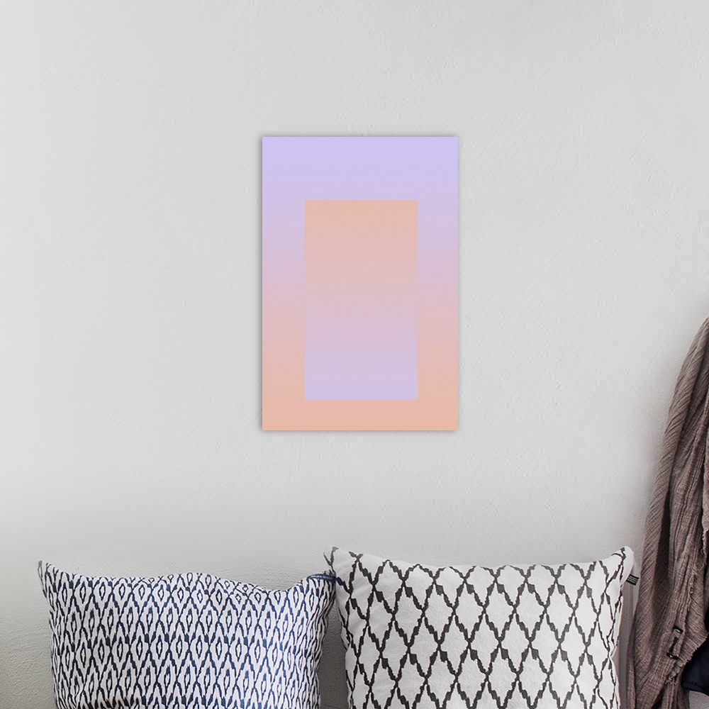 A bohemian room featuring Gradient No. 10