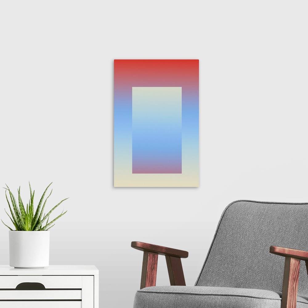 A modern room featuring Gradient No. 2