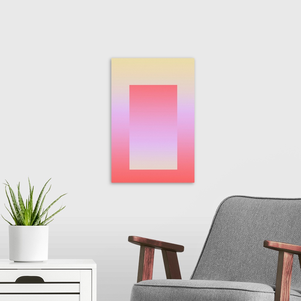 A modern room featuring Gradient No. 4