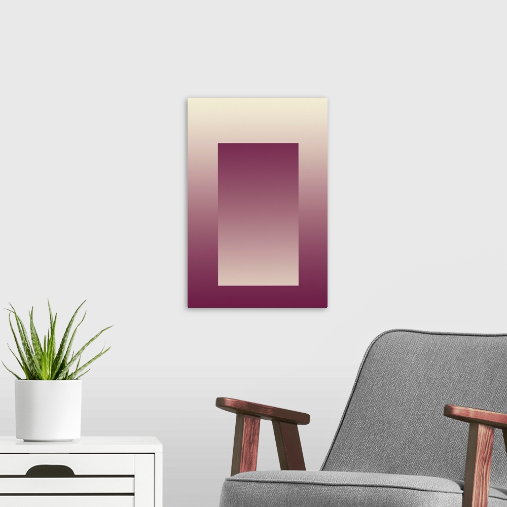 A modern room featuring Gradient No. 8