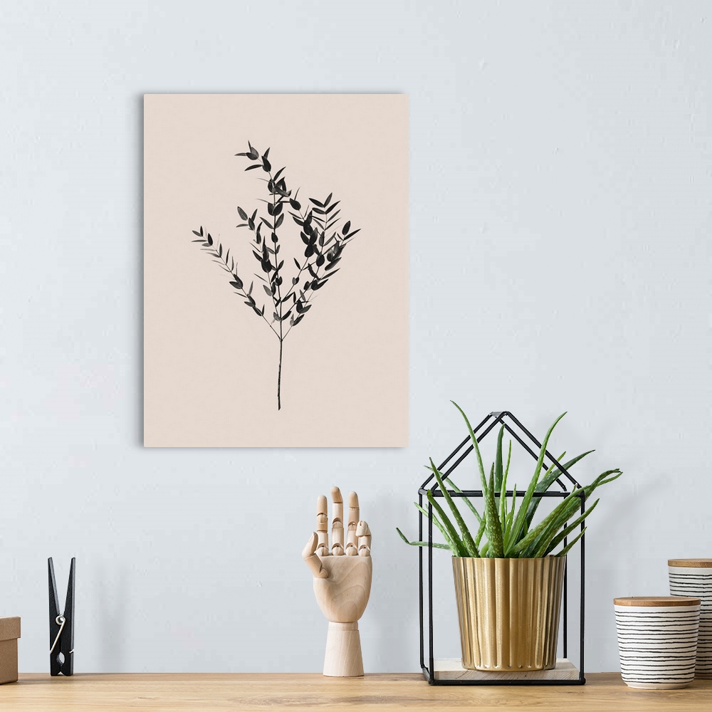 A bohemian room featuring Inky Botanical