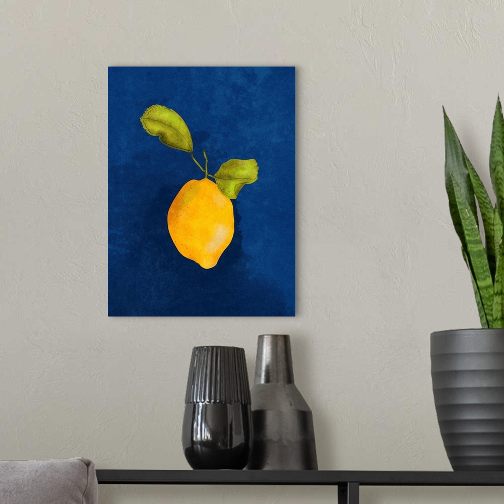 A modern room featuring Just A Little Lemon