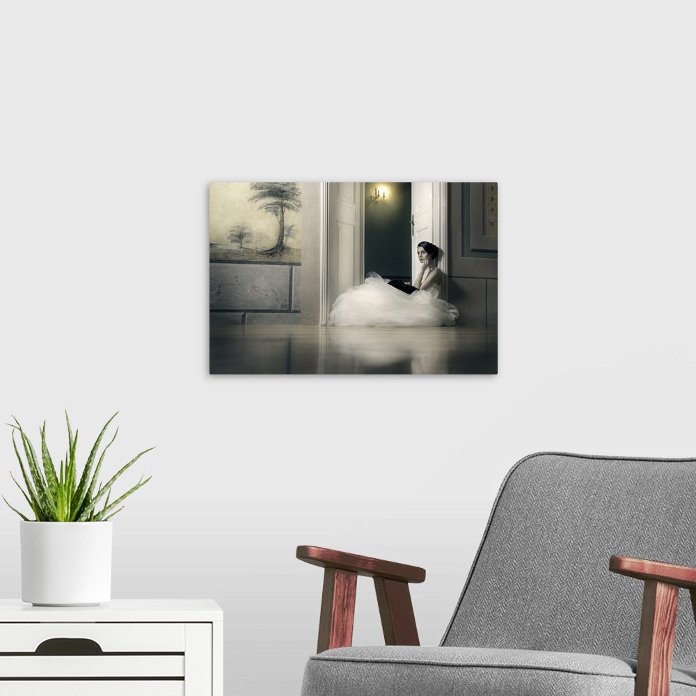 A modern room featuring Longing