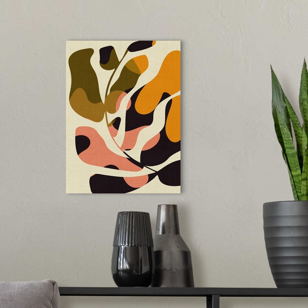 A modern room featuring Mid Century Matisse