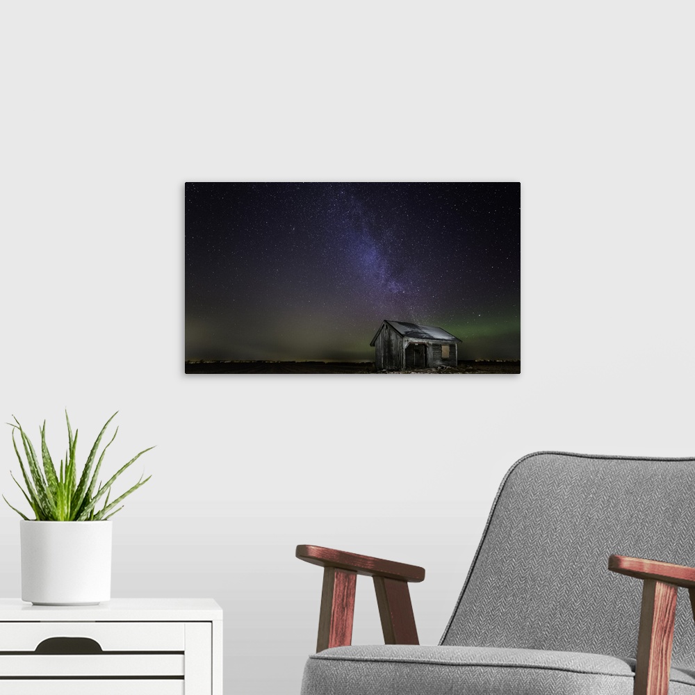 A modern room featuring Nasty Light Pollution