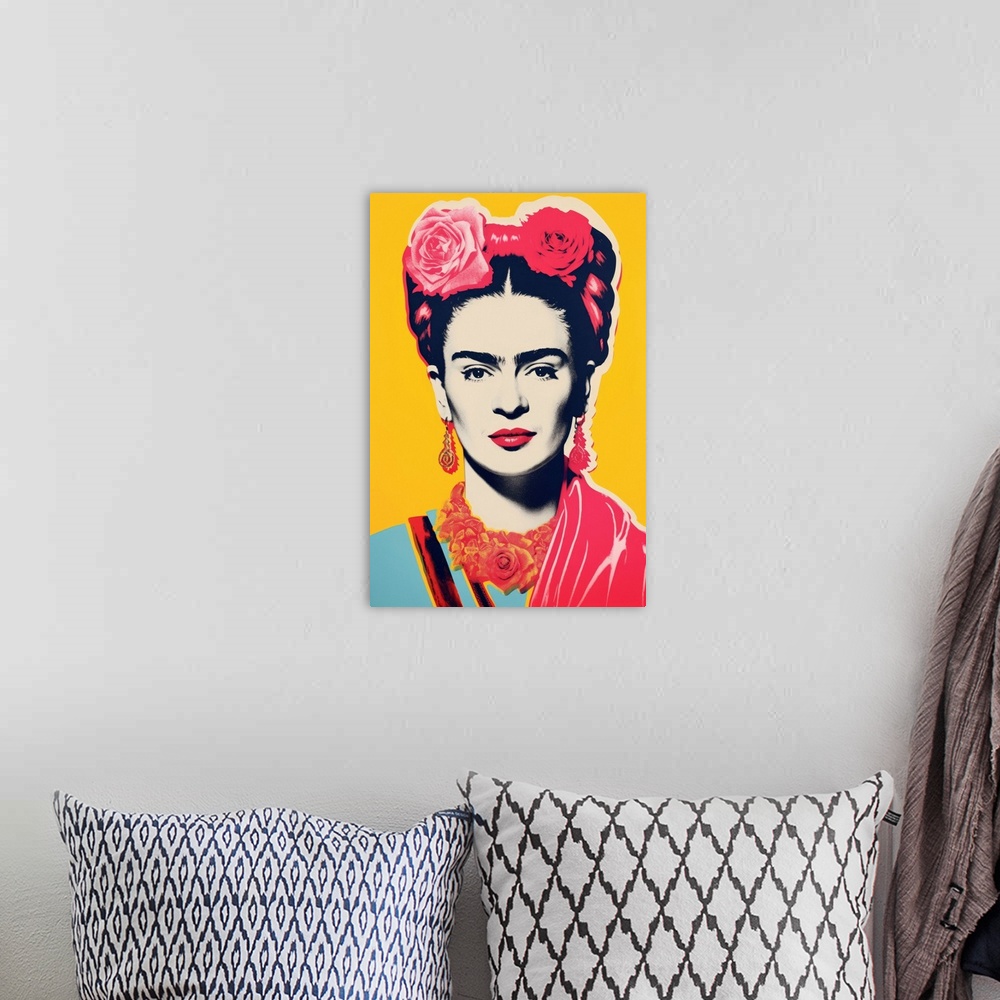 A bohemian room featuring Oh Frida No. 1