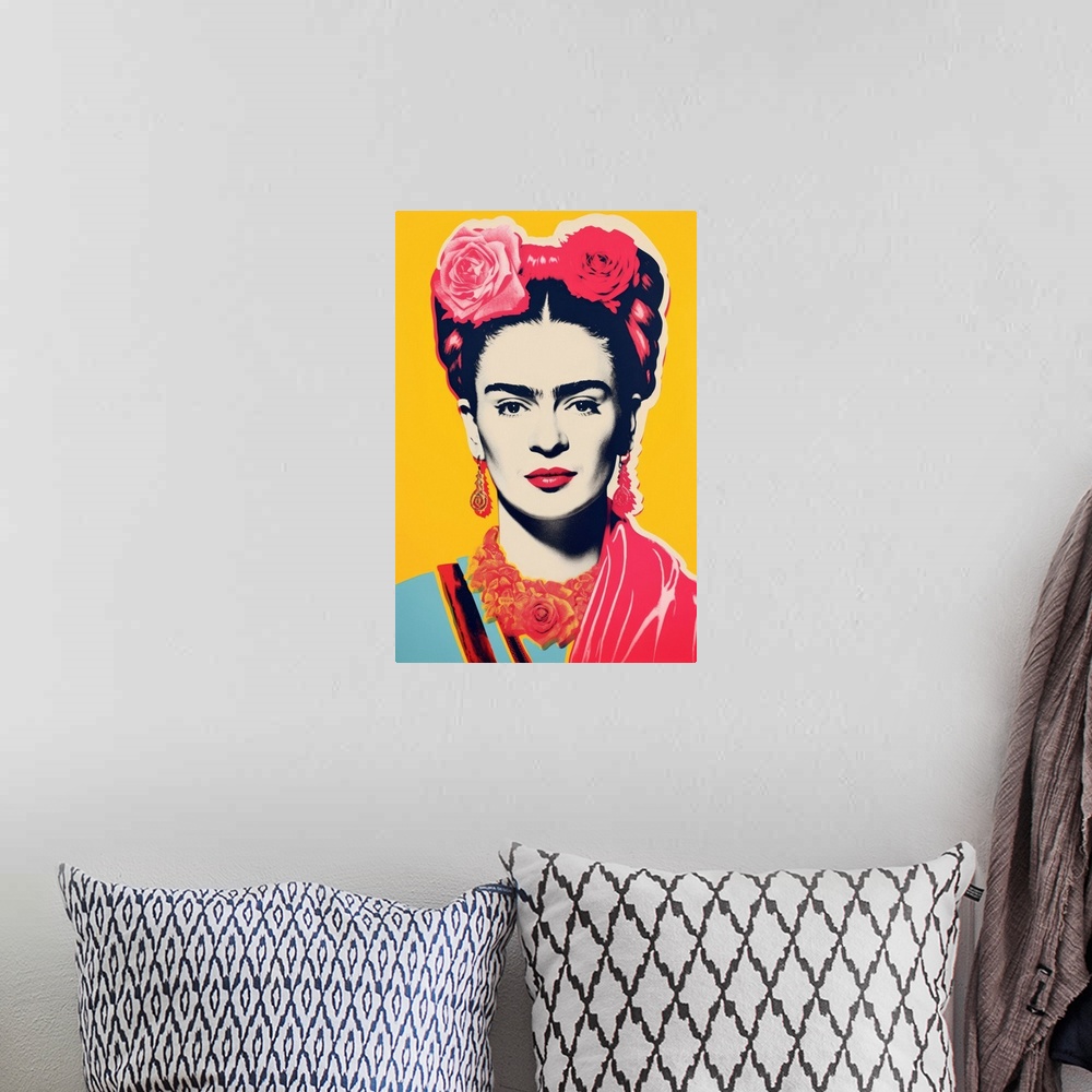 A bohemian room featuring Oh Frida No. 1